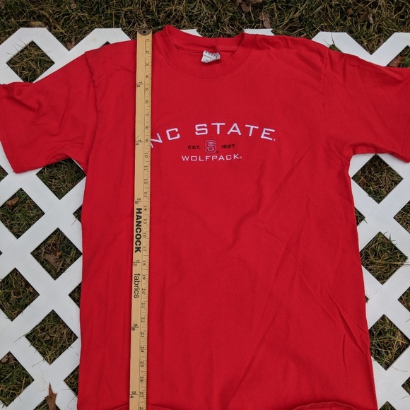NC State All Embroidered Wolfpack Tee - Picture 5 of 6